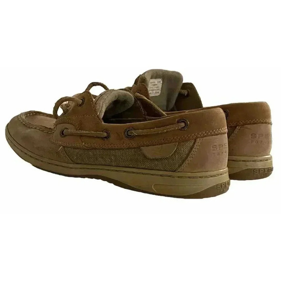 Sperry Top Sider Women’s Brown Leather Boat Shoes‎ Size 7.5 - Picture 2 of 8